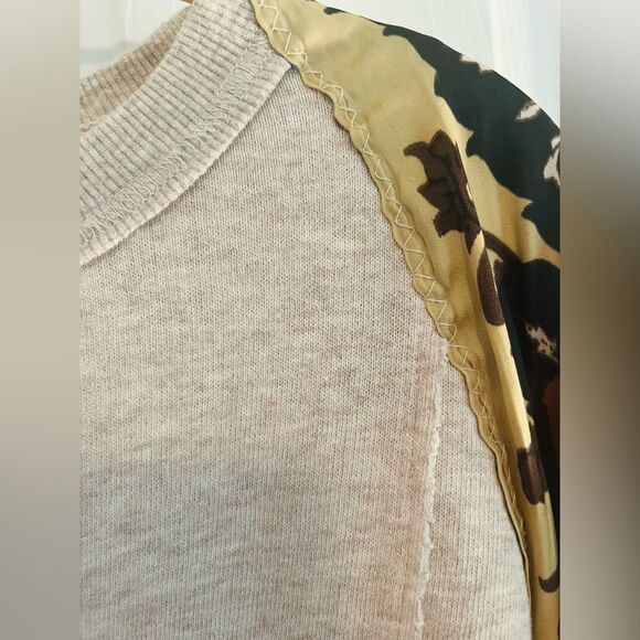 Free People Bohemian Cream Long Sleeve Shirt - Picture 10 of 13